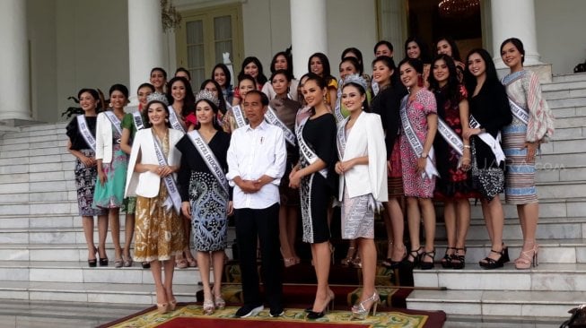 Digerebek Miss Universe dan Finalis Puteri Indonesia, Begini Reaksi Jokowi