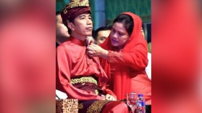 Joko Widodo dan Iriana Widodo. (@jokowi/instagram)