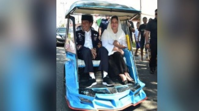 Joko Widodo dan Iriana Widodo. (@jokowi/instagram)