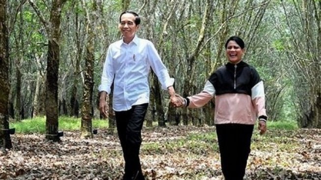 Joko Widodo dan Iriana Widodo. (@jokowi/instagram)