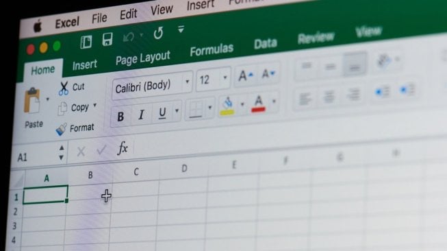 Ilustrasi program Microsoft Excel. [Shutterstock]