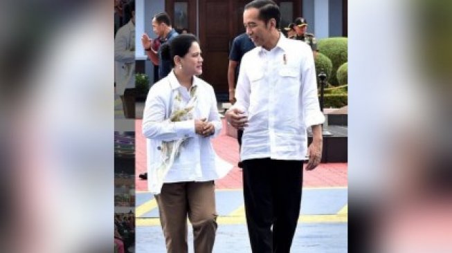 Joko Widodo dan Iriana Widodo. (@jokowi/instagram)