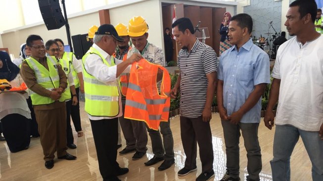 Menteri PUPR Minta Pekerja Konstruksi di Aceh Miliki Sertifikat