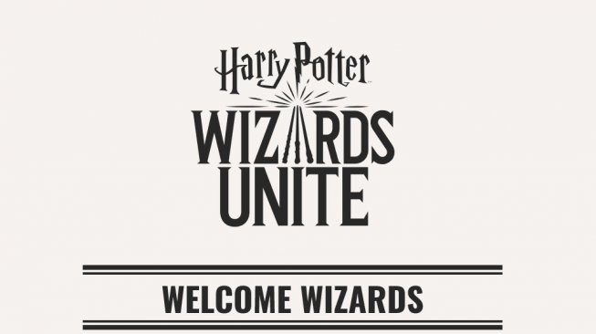 Logo game Harry Potter: Wizards Unite yang akan segera diluncurkan oleh Niantic. [www.harrypotterwizardsunite.com]