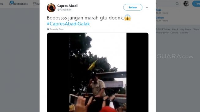 Video Calon Presiden Prabowo Subianto