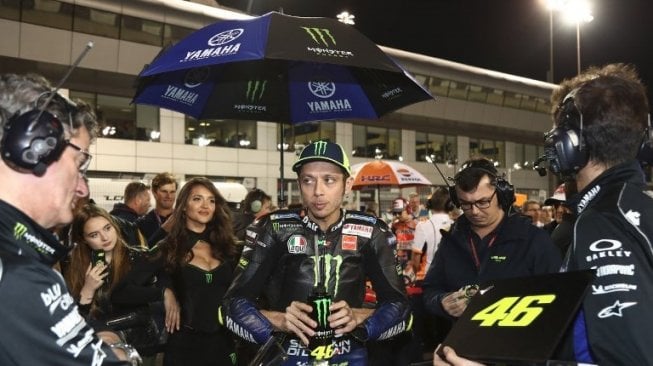 Gagal Naik Podium di Qatar, Rossi: Masalah Yamaha Masih Sama