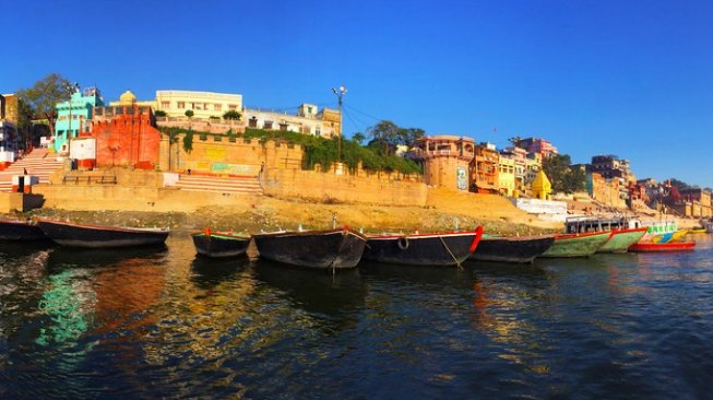 Sungai Gangga salah satu tujuan liburan berlayar dengan kapal pesiar paling populer di dunia. (Shutterstock)