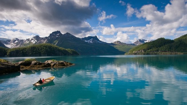 Fjord, Norwegia salah satu tujuan liburan berlayar dengan kapal pesiar paling populer di dunia. (Shutterstock)