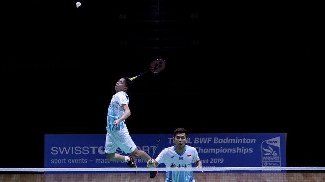 Tong Yun Kai Cup 2019: Fajar / Rian Sumbang Poin Perdana