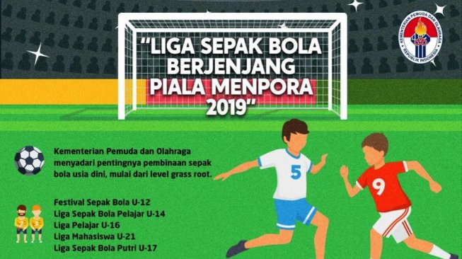 Menpora Siap Gelar Liga Sepak Bola Berjenjang, Ini Tanggalnya