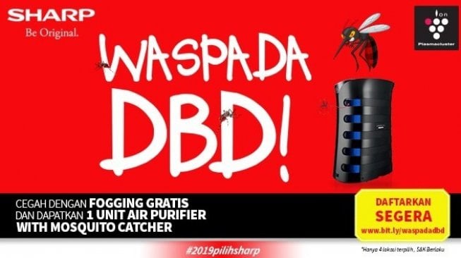 Kampanye Waspada DBD. (Dok: Sharp)