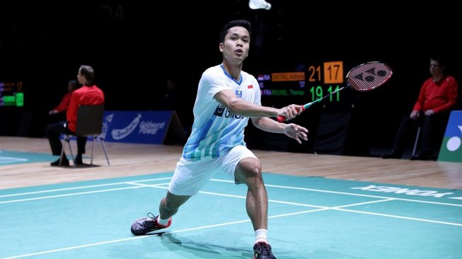 Unggul Rekor Pertemuan, Anthony Ginting Tetap Waspadai Chen Long