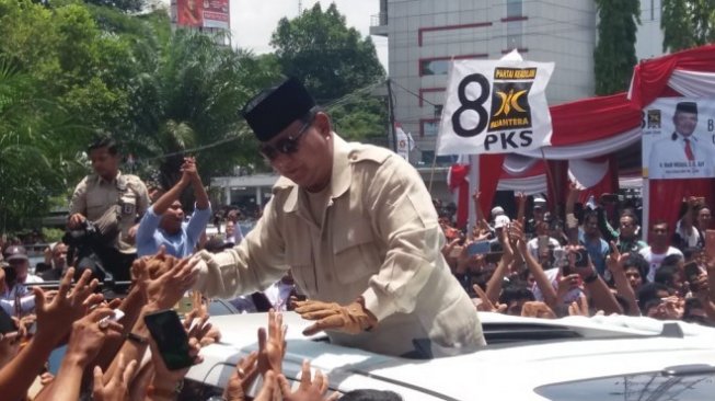 Cerita Prabowo Tertahan di Bandara sampai Telat Kampanye di Jambi