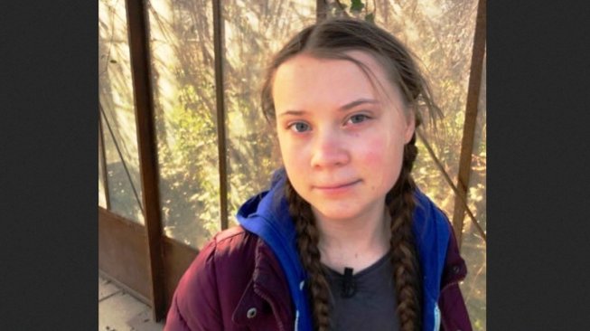 Greta Thunberg. [Twitter/Greta Thunberg/captured]