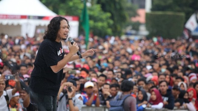 Slankers Padati Apel Kebangsaan di Semarang, Jawa Tengah