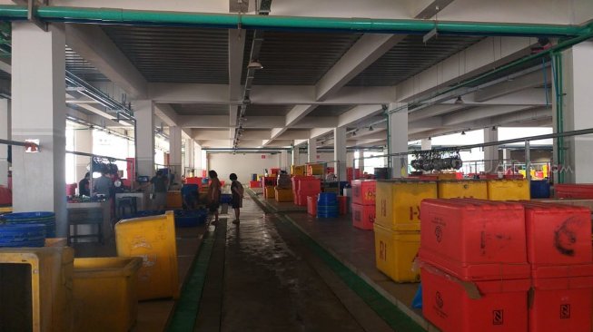 Pasar Ikan Modern Muara Baru. (Suara.com/Muslimin)