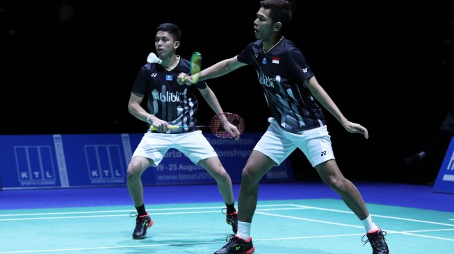 Final Swiss Open 2019: Fajar / Rian Berpeluang Raih Gelar Pedana Tahun Ini