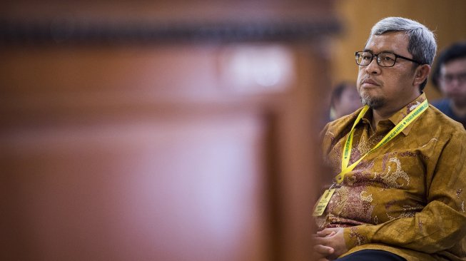 Mantan Wakil Gubernur Jawa Barat Deddy Mizwar menghadiri sidang lanjutan suap perizinan Proyek Meikarta di PN Tipikor, Bandung, Jawa Barat, Rabu (20/3/2019). [ANTARA FOTO/M Agung Rajasa]