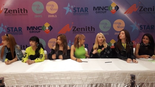 Z-Girls bentukan dari Zenith Management. [Sumarni/Suara.com]