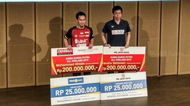 Belum Berencana Pensiun, Ini Misi Besar Hendra / Ahsan