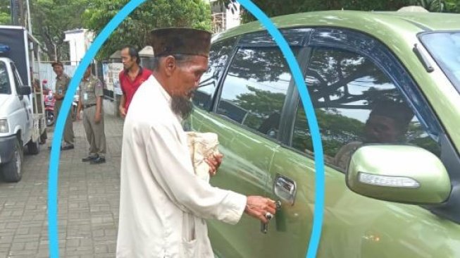 Usai Ditangkap, Pengemis yang Viral Bawa Mobil Dilarang Masuk Kota Bogor