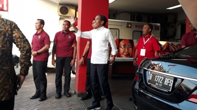 Berlangsung Tertutup, Jokowi Beri Penguatan ke Caleg PDIP DKI Jakarta