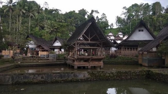 Kampung Naga, Tasikmalaya, Jawa Barat. (Antara)