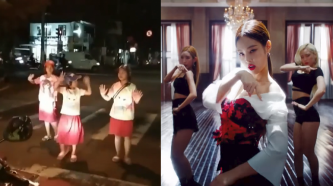 Viral! Bocah Ini Ngamen Nyanyi dan Joget ala Jennie BLACKPINK