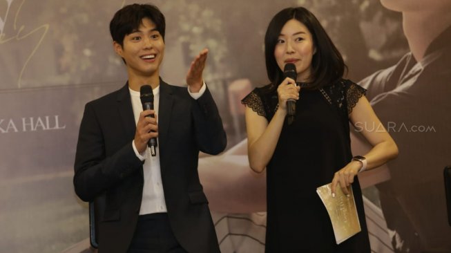 Park Bo Gum. [Sumarni/Suara.com]