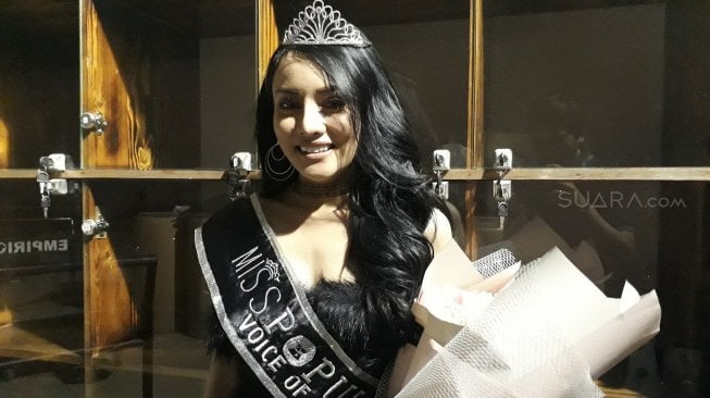 Zaskia Aurelya Pemenang Miss Popular 2019 Siap Tampil Buka-bukaan