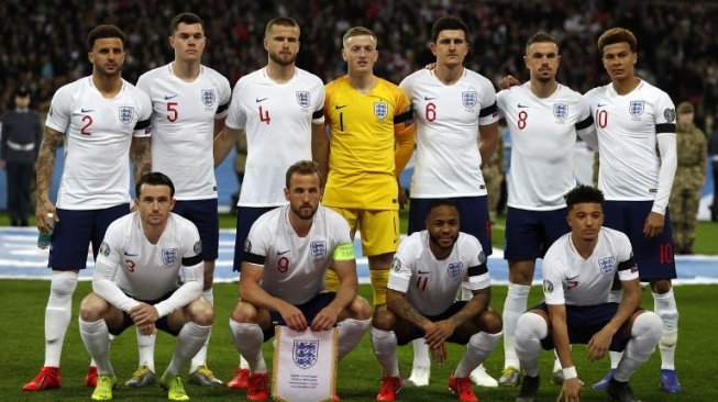 Hadapi Montenegro, Southgate Dipusingkan Cedera Pemain