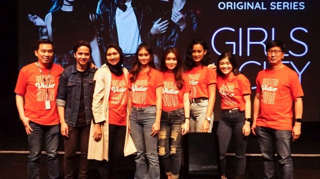 Vidio luncurkan Original Series yang berjudul Girls in the City. (Dok. Vidio)