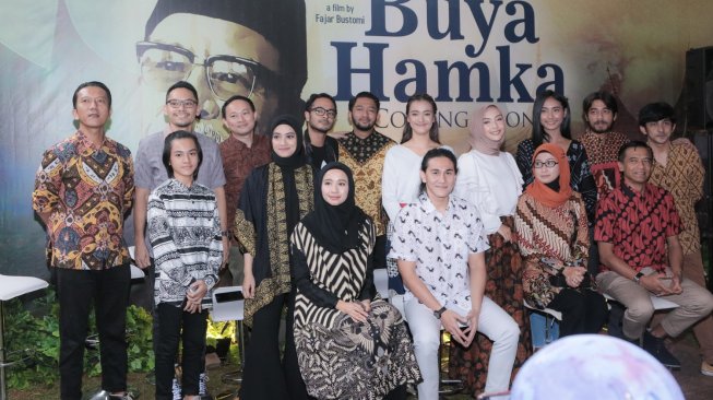 Konfrensi pers film Buya Hamka. [dok. Falcon Pictures]