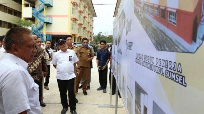 Kementerian PUPR Resmikan Lima Rusun di Sumatera Selatan