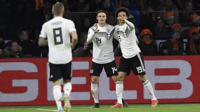 Kualifikasi Piala Eropa 2020: Jerman Taklukkan Belanda, Belgia Tekuk Siprus