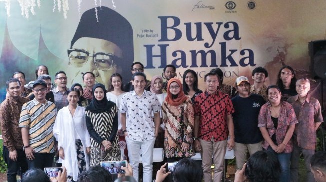 Konfrensi pers film Buya Hamka.  [dok. Falcon Pictures]