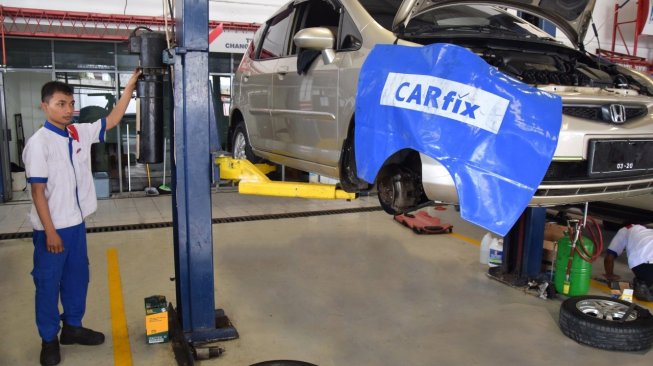 Bengkel Modern CARfix Siap Layani Pelanggan Secara Online