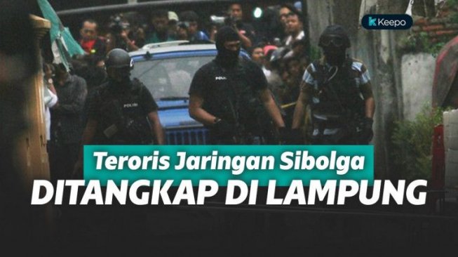 Seorang di Lampung Terduga Teroris Jaringan Sibolga Ditangkap Polisi!