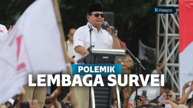 Prabowo Sebut Banyak Lembaga Survei Bohong Dalam Pemilu