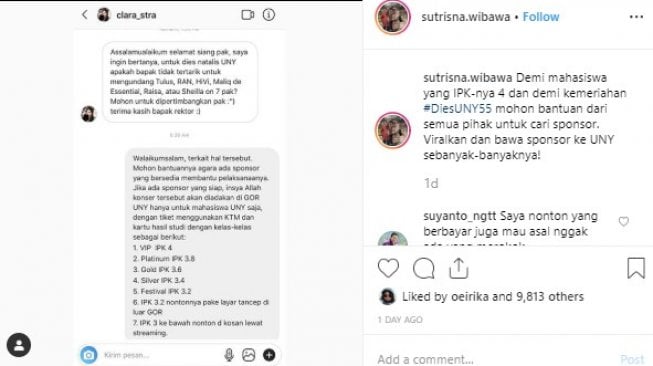 Banyak Respons, Rektor UNY Bakal Wujudkan Konser Raisa Dibayar IPK