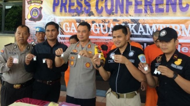 Polres Sleman Gagalkan Penyelundupan 28 Paket Sabu ke Lapas Pakem