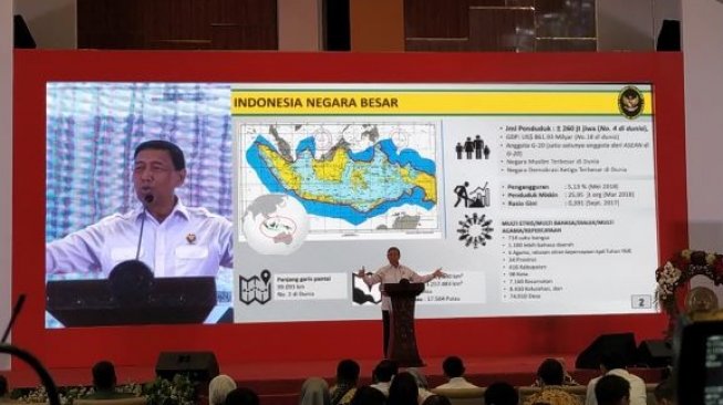 Kepada Peserta Rakor, Wiranto Cerita Analogi Memilih Presiden Dengan Sopir