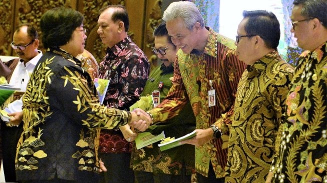 Rapat Koordinasi (Rakor) Penyelamatan Danau Prioritas Nasional dan Revitalisasi Gerakan Penyelamatan Danau, di Jakarta, Selasa (26/3/2019). (Dok : KLHK)