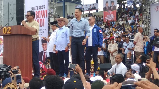 Prabowo: Bagaimana Ente Mau Dapat Istri kalau Enggak Punya Pekerjaan