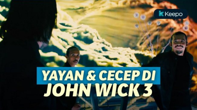 Aksi Yayan Ruhian & Cecep Arif Rahman di John Wick Chapter 3