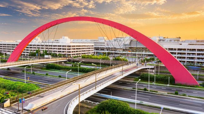 Bandara Haneda di Jepang dinobatkan sebagai 10 besar bandara terbaik di dunia. (Shutterstock)