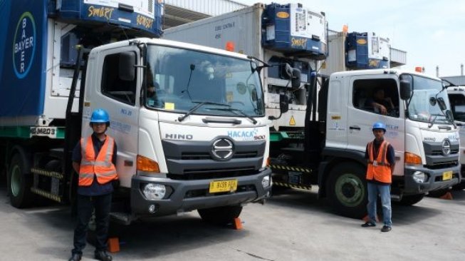  Bayer melepas kontainer ke 3000 untuk diekspor ke Eropa. (Dok Bayer)