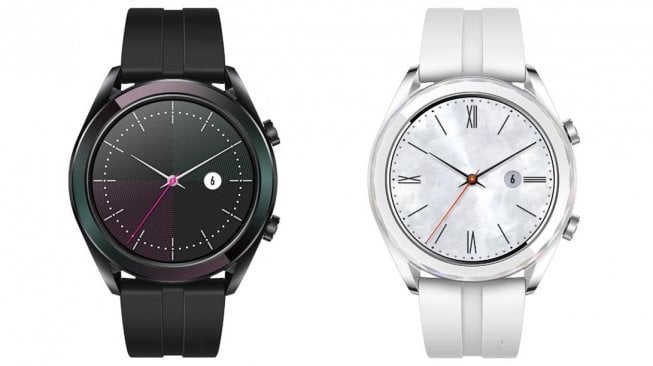 Huawei Watch GT Active Edition dan Elegant Edition. [Huawei]