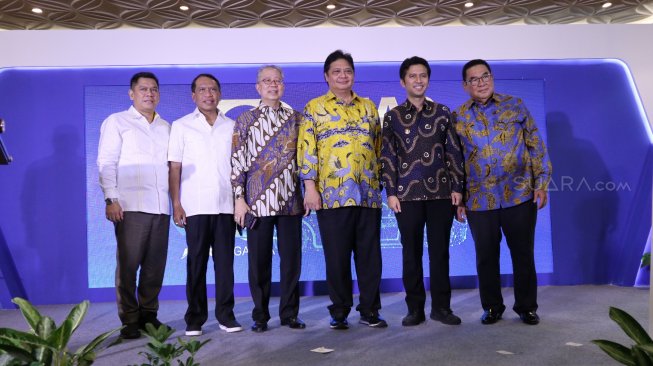 Menperin buka acara GIIAS 2019 Surabaya The Series hari Jumat (29/3/2019) [Suara.com/Achmad Ali].