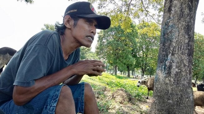 Kuburan tanpa nama di Tempat Pemakaman Umum (TPU) Tegal Alur, Jakarta Barat. (Suara.com/Fakhri)